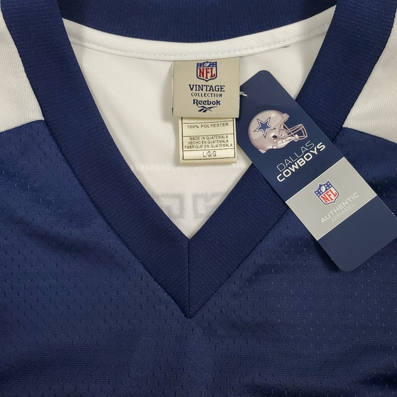 Signed Dallas Cowboys Miles Austin Reebok Navy Jersey - Picture 5 of 5